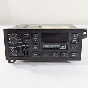 Dodge Chrysler Jeep AM/FM Cassette Radio OEM 4858556 RAS 1984-03